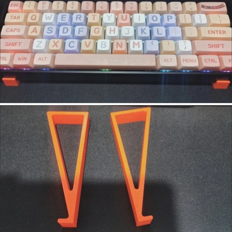 B2EF Механическая клавишная подставка для хранения игровой ручки -печать.