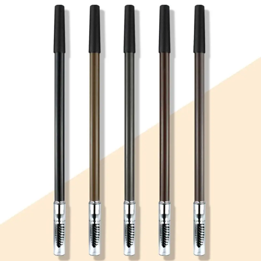 Double Heads Double Heads Eyebrow Pencil with Eyebrow Brush Waterproof Eyebrow Enhancer Easy To Wear Natural