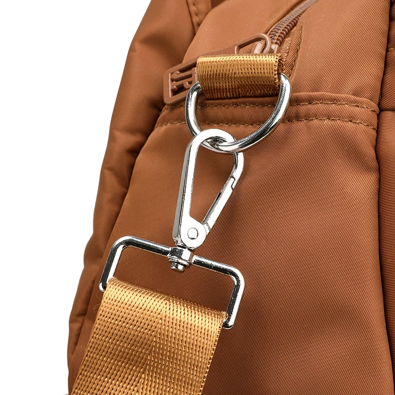 Damen-Handtasche mit großem Fassungsvermögen, leichte Nylon-Umhängetasche, Handtasche, Crossbody-Tasche, Tragetasche für den täglichen Gebrauch – Detail 8