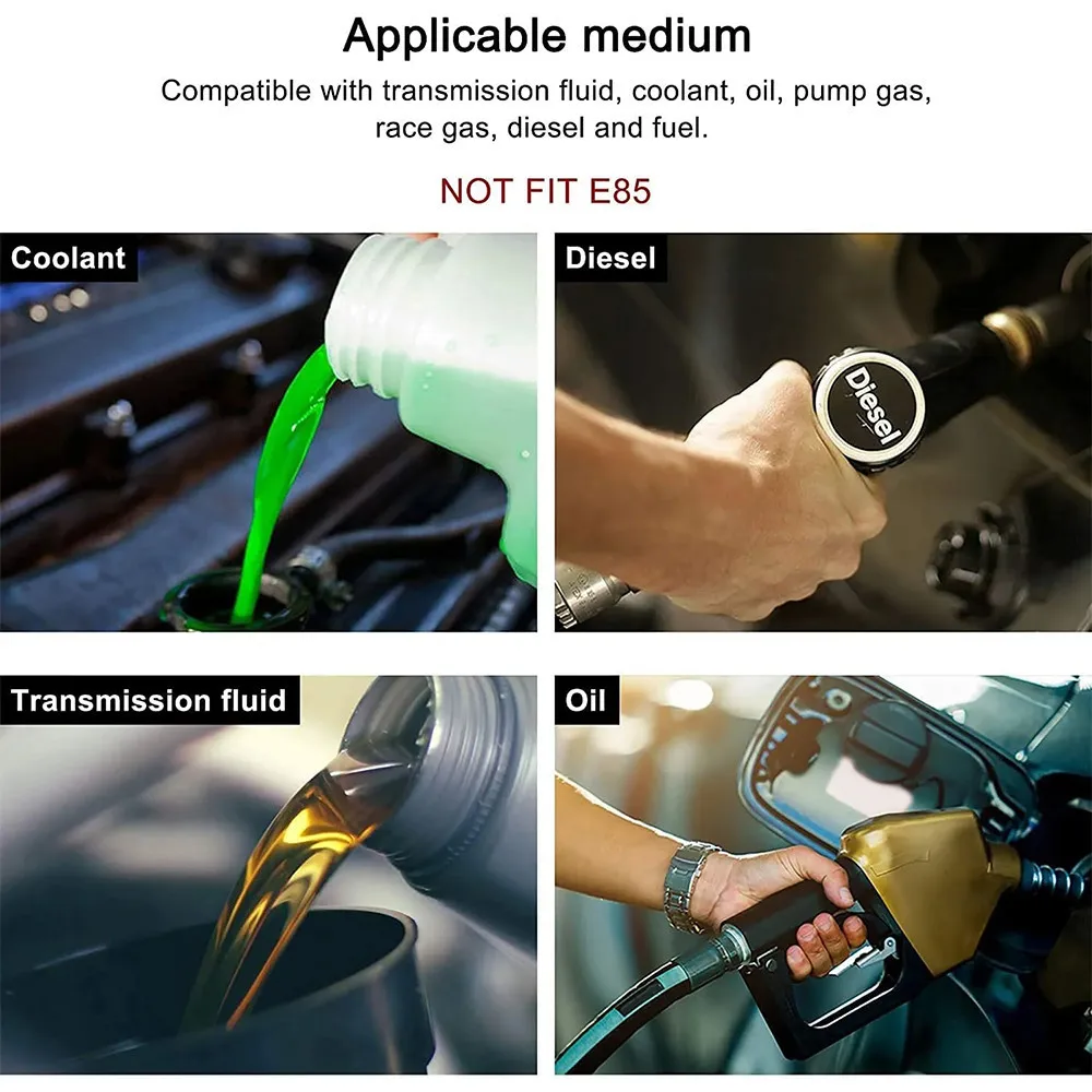 1M AN10 10AN Black Braided Oil Fuel Fittings Hose End 0+90 Degree Oil Adaptor Kit Oil Fuel Hose Line