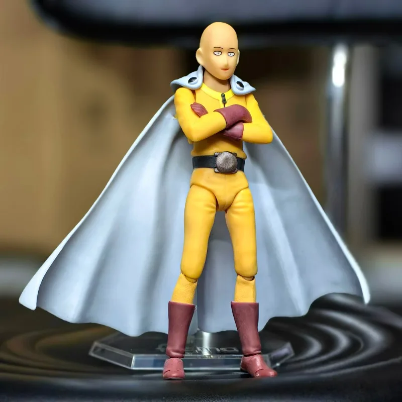 โมเดลงานแฮนด์เมด ซายตามะ จากอนิเมะวันพันช์แมน ตุ๊กตาการ์ตูนคุณภาพสูง ข้อต่อขยับได้ ของตกแต่งโต๊ะทำงานสำหรับเด็กผู้ชาย