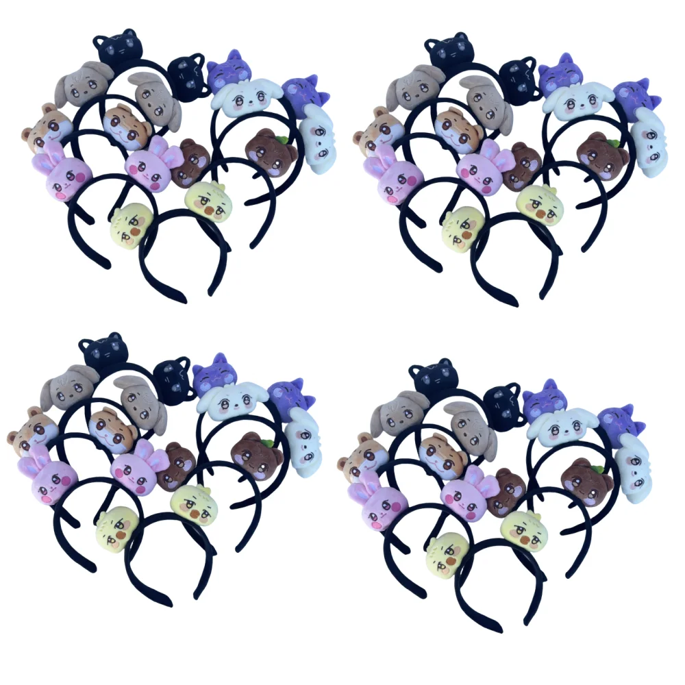 

Милый Kpop ATEEZ Aniteez аксессуар для волос мягкие игрушки плюшевые игрушки аксессуары для девочек