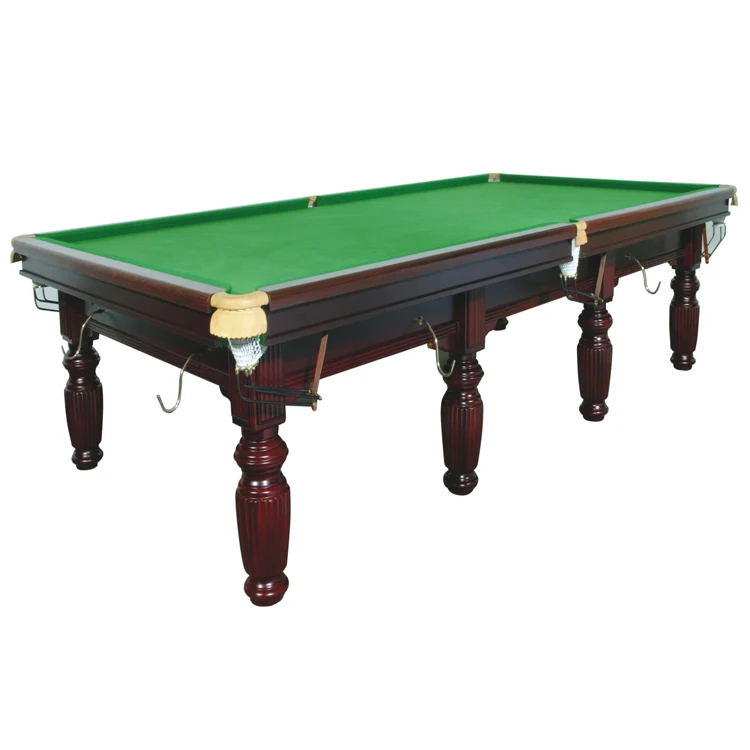

High End Custom 12ft Indoor Snooker Billiard Slate Table Sports Snooker Table