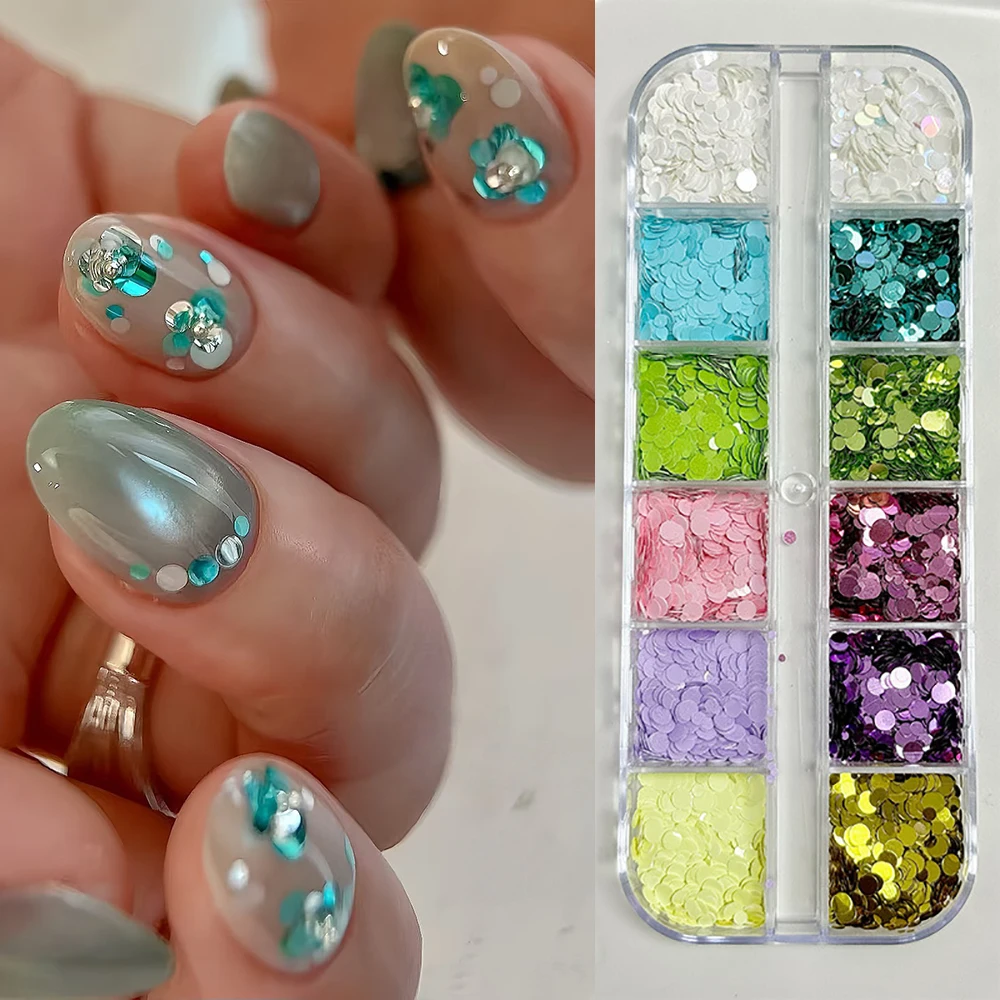 НОВИНКА: 12 ячеек с блестками – обзор и цена Nail Art Aesthetic