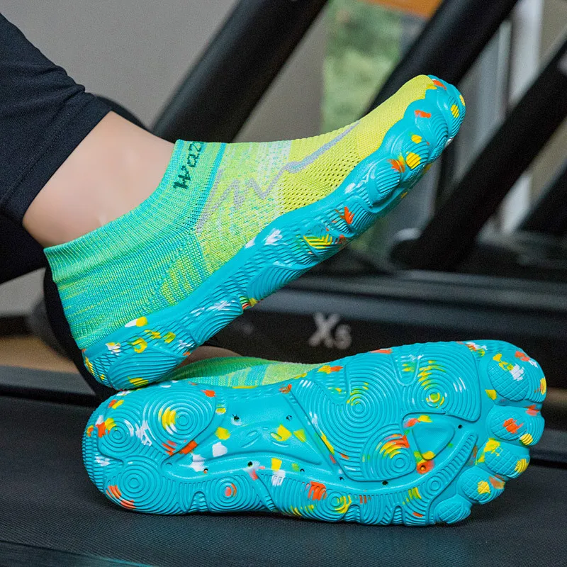 

Spring Summer Fashion Five Fingers Shoes for Men Women Quick-drying Slip-on Men's Water Sneakers Big Size 47 Barefoot Shoes Man