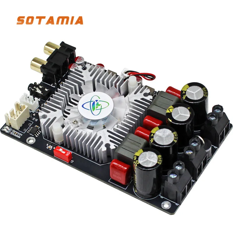 

SOTAMIA TPA3251 Pure Post Stage цифровой усилитель мощности плата потенциометра встроенный/разделительный 220 Вт * 2 поддерживает мономост 350 Вт