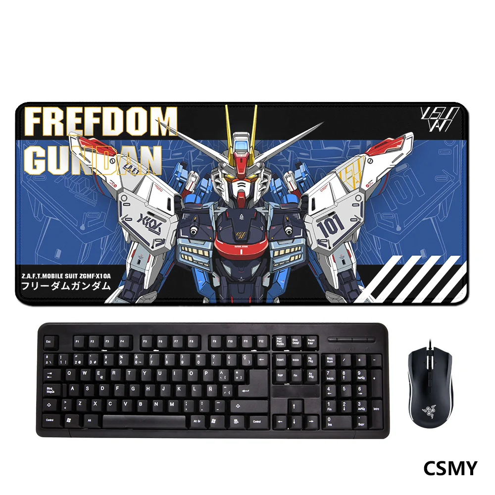 Anime G-Gundam Large Mouse Pad 900x400 Diy Gaming Computer Mat Desk Accessories Office Desktops Pc Gamer Mousepad Mats Keyboard