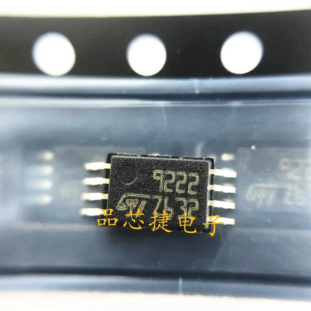 

5pcs/Lot TS9222IPT Marking 9222 TSSOP-8 HIgh Precision High Stability Dual Operational Amplifiers