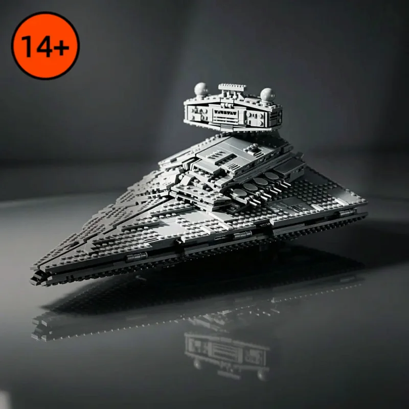 

In Stock 75394 Imperial Star Destroyer 25th Anniversary Spaceship Model Building Blocks Collection Decor Gifts For Birthday