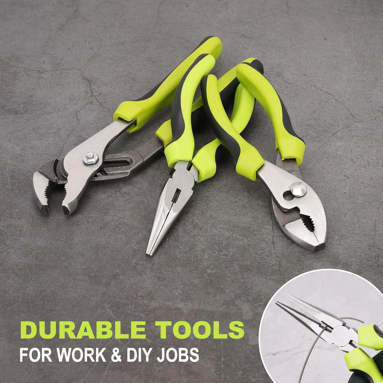 267-Piece Home Tool Set Household Repairing Tool Kit with 13-Inch Wide Mouth Open Tool Bag Mechanics Hand Tool Kit for DIY Home