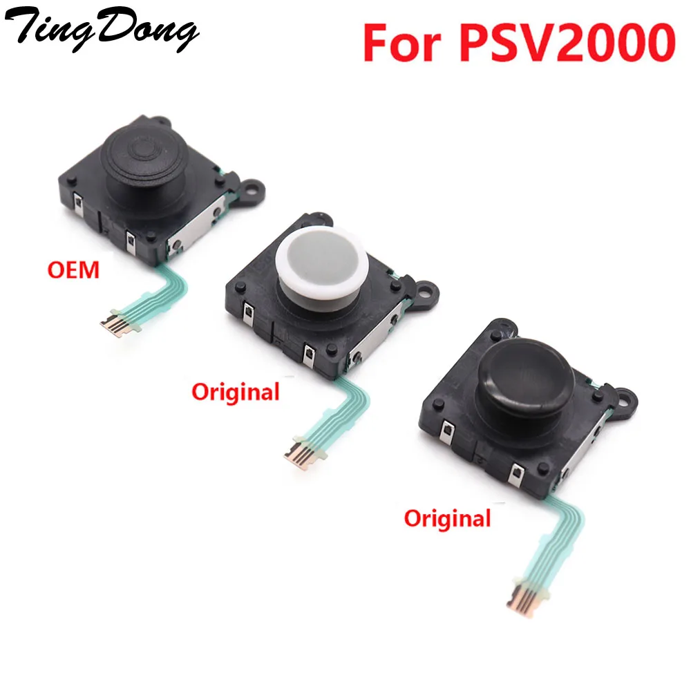 

TingDong Original Left Right 3D Button Analog Control Joystick Stick Replacement For Sony PS Vita PSV 2000