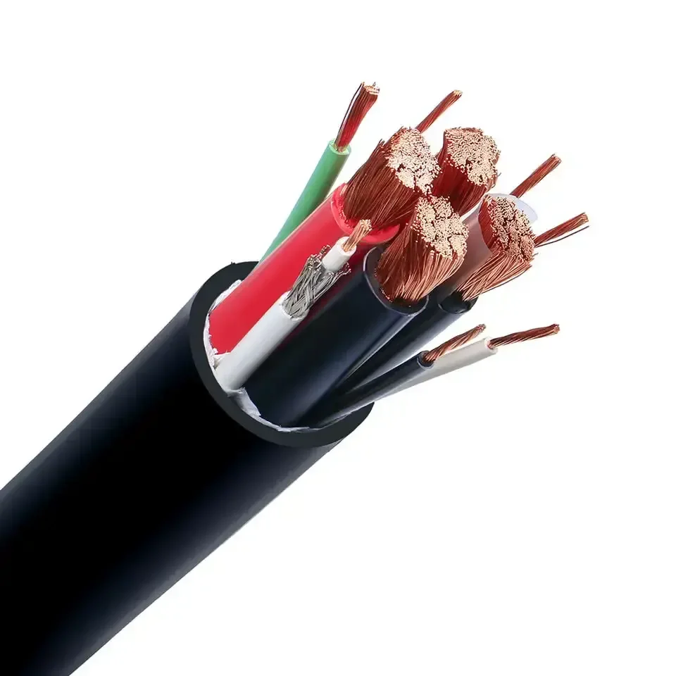 New Energy Electric Vehicle Charging Pile Shielding Line Copper Conductor Charge Cable for Wires Cables Cable Assemblies
