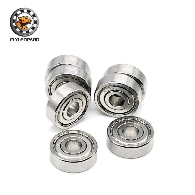 2PCS S628-2Z S628ZZ 8x24x8mm Stainless Steel Ball Bearing ABEC-7 Deep Groove Ball Bearing for Electric Tool