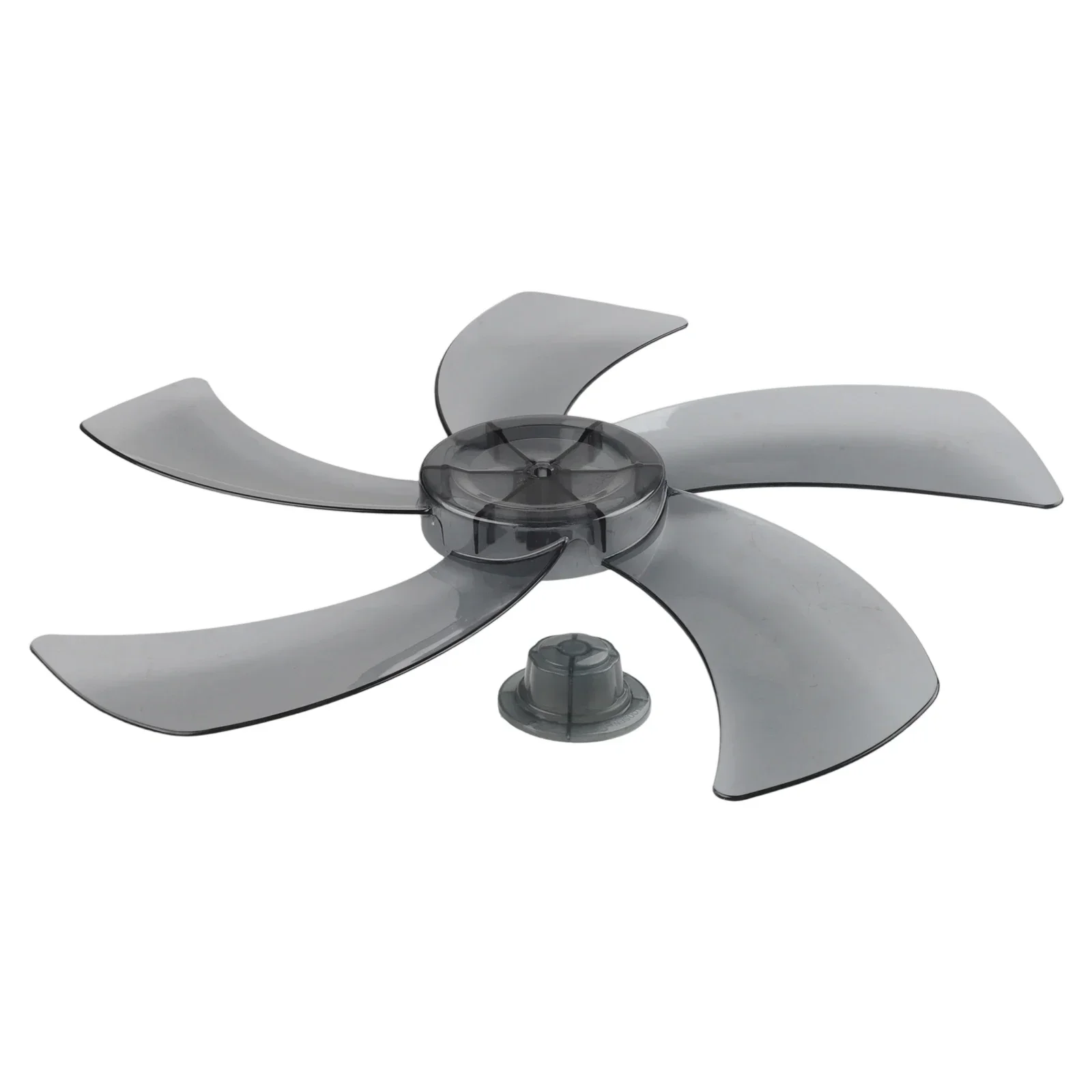 18 Inch For Pedestal Fan Blade with Five Leaf Plastic Blades and Nut Cover for Secure Attachment and Enhanced Heat Resistance
