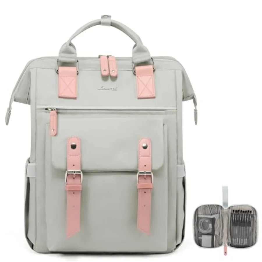 

Laptop Backpack for Women Teacher Nurse Bag Work Travel Computer Backpacks Purse Water Resistant Daypack with USB Chargg Port