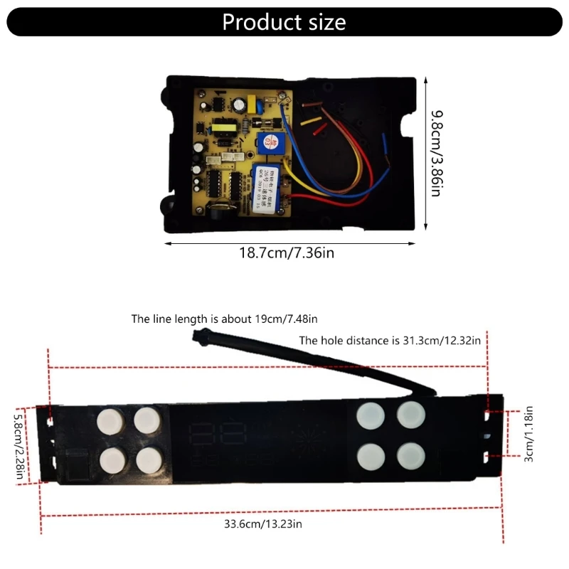 لوحة توزيع غطاء التهوية PCBA لوحة توزيع الملمس لنماذج متعددة