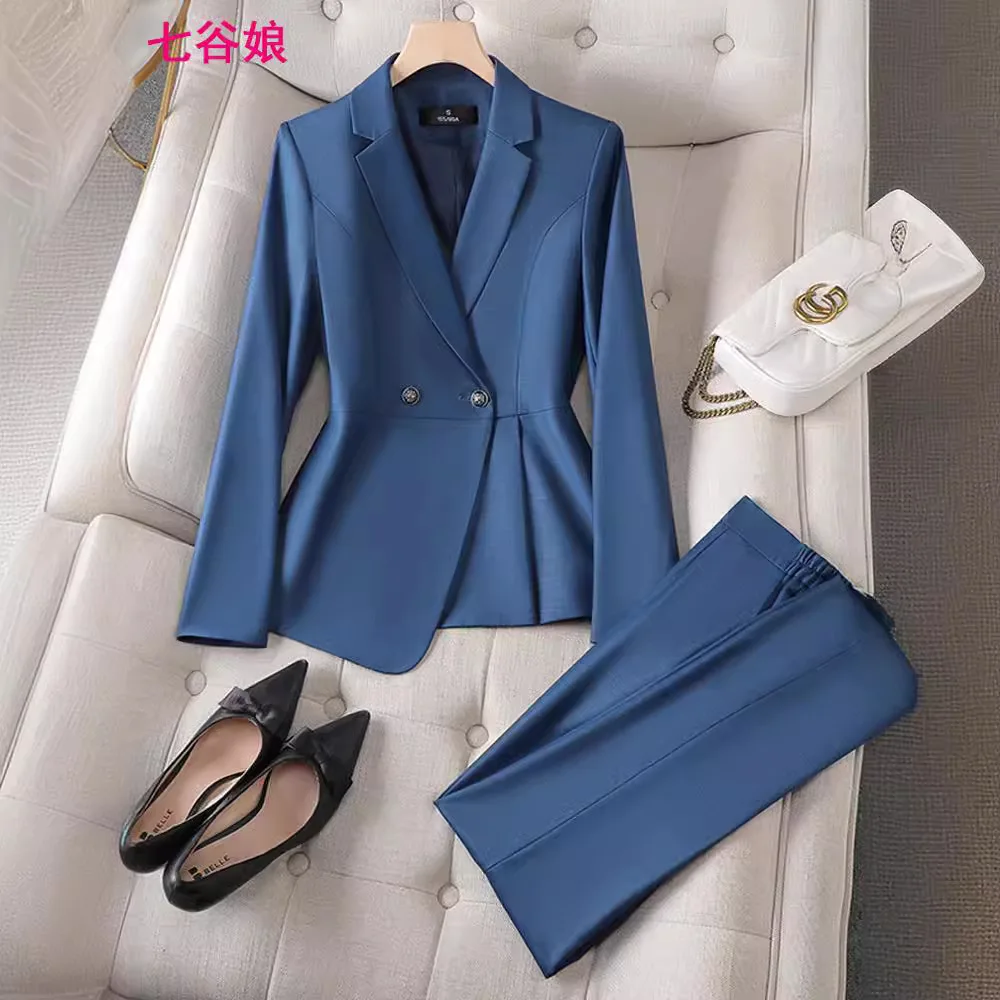 Luxury Ladies Blazer Jacket Women Temperament Design OL Sense Niche Fashion Career Formal Dress Interview Workwear Formal Suits