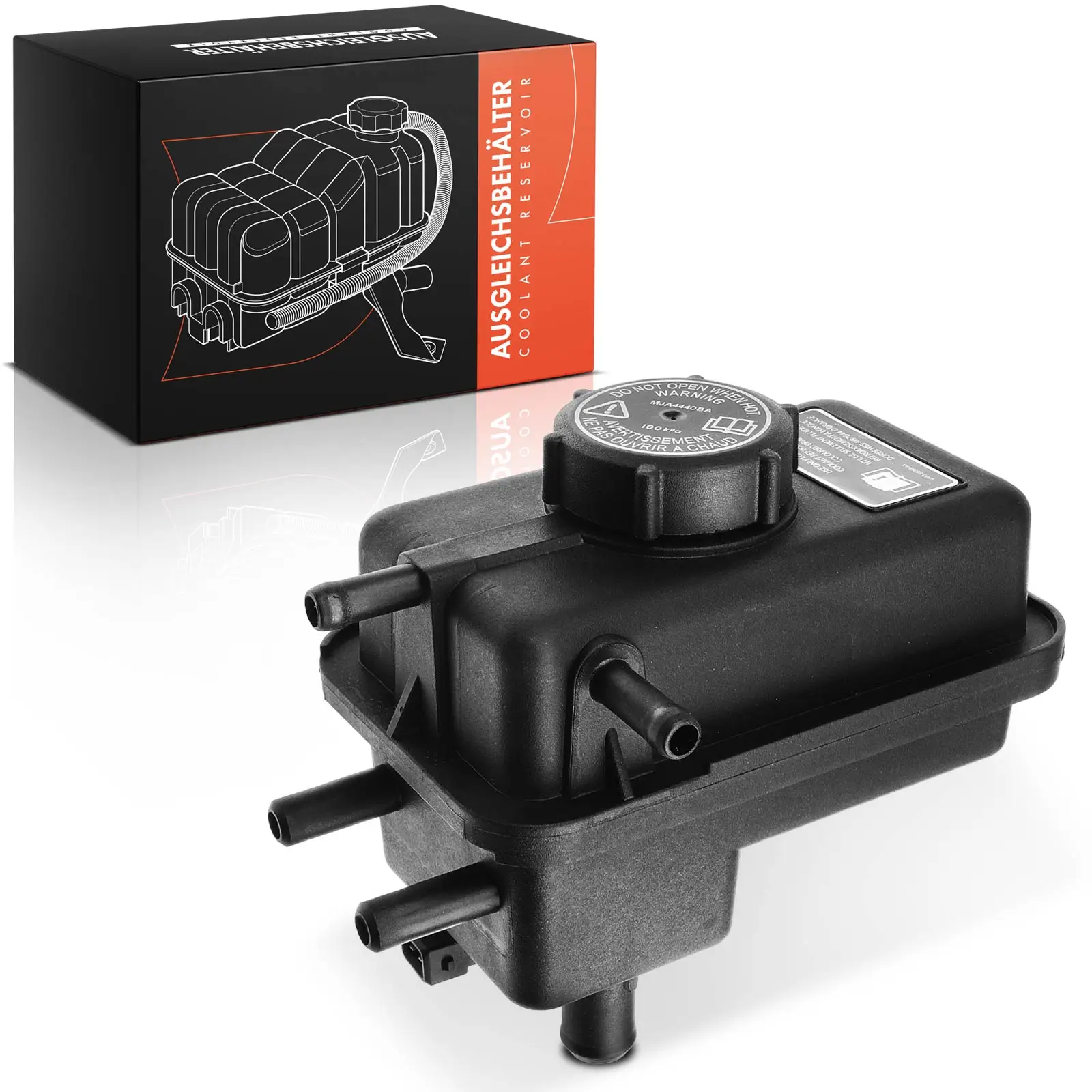 Frankberg 1x Compensatiecontainer Koelvloeistofcontainer voor Jaguar XK8 QDV X100 X100 4.0L 4.2L 1996-2006 MJD4400BA URO013247