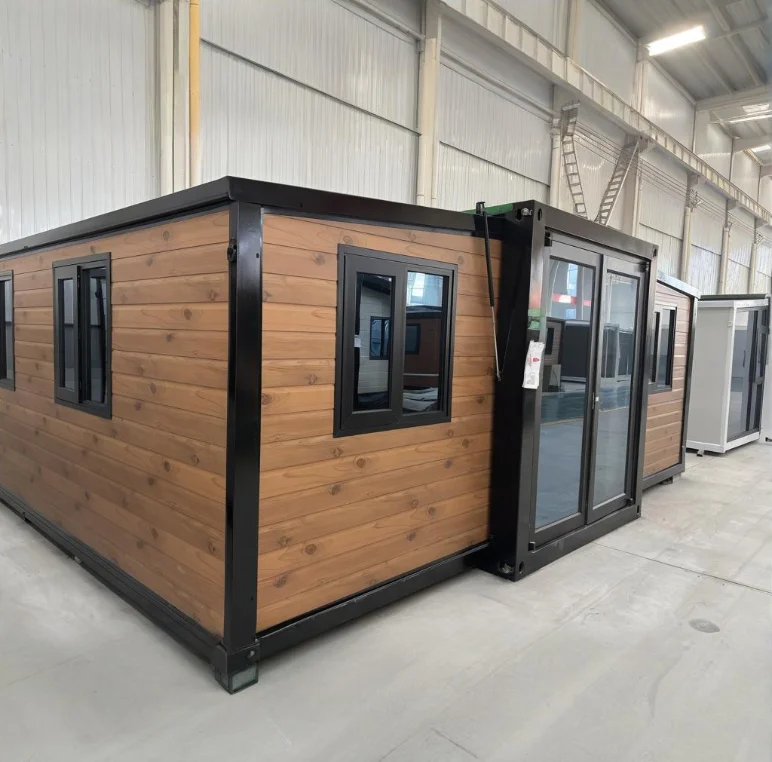 40Ft 20Ft Prefab Villa 2 3 4 5 Bedrooms Prefabricated Foldable Expandable Container House Portable Mobile Tiny Home