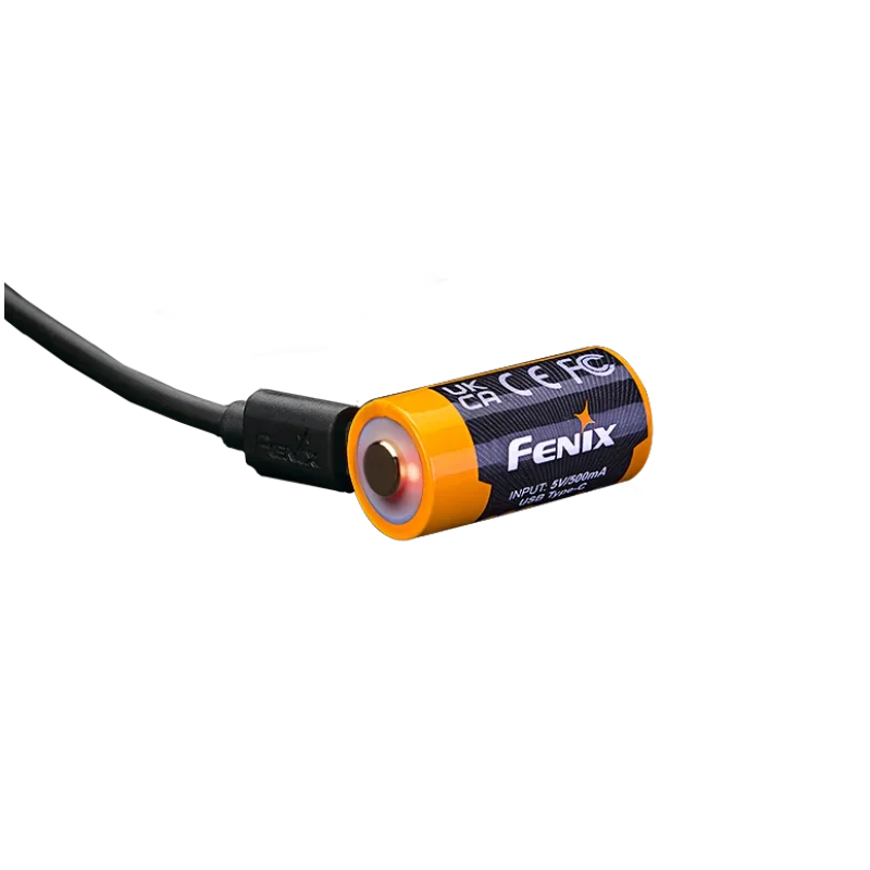 FENIX ARB-L16-800UP 800mAh 16340 USB TYPE-C Rechargeable Li-ion Battery