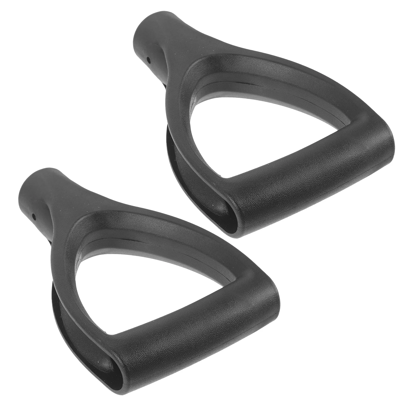 

2Pcs D Shaped Handle for Agriculture and Garden Tools Sturdy Plastic Construction Easy to Attach Accessory Hand Spade Handle