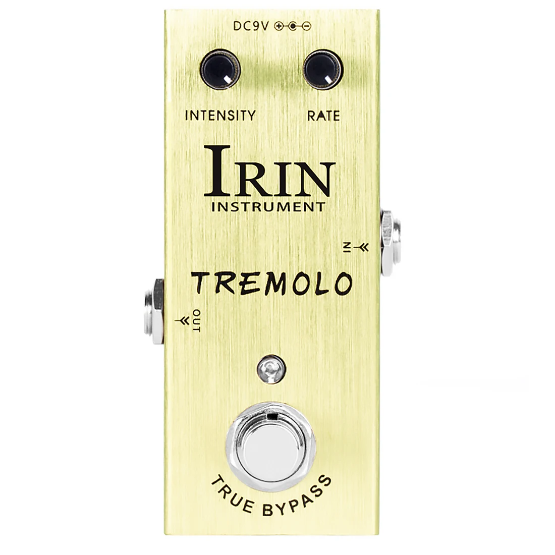 

IRIN AN-07 Guitar Tremolo Effect Pedal Classic Photoelectric Tube Circuitry Amplifier Tremolo True Bypass Electric Guitar Pedal