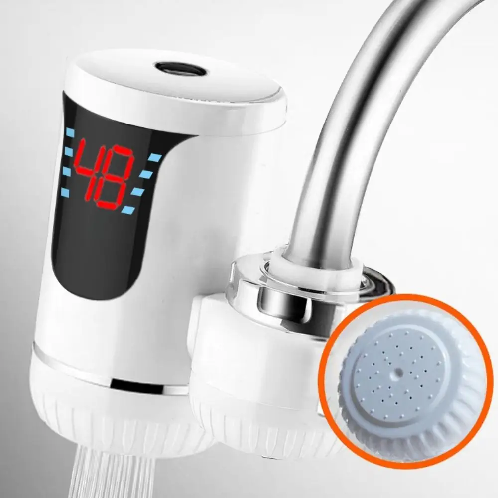 3000-ワット電力インスタント電気温水器デジタルディスプレイダブルモードタンクレス給湯器急速加熱回転可能なタップ