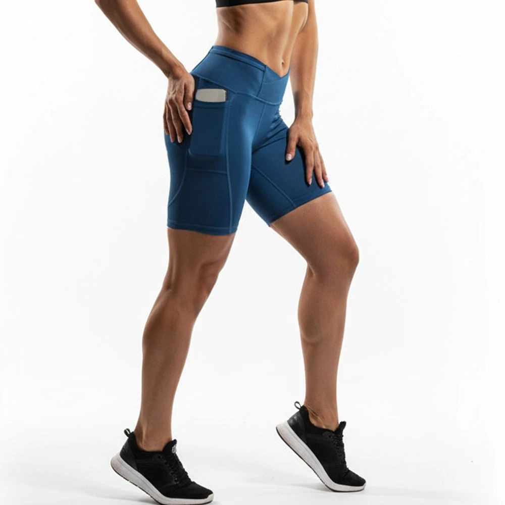 

Five-point Leggings Outdoor Training Quick-drying Racing Shorts Women High Elastic Compression Pants Men's Marathon Running