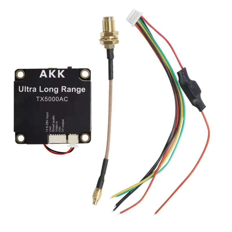 AKK FPV VTX TX5000AC Ultra Long Range 96CH 5W 4.9G-6G Ultra Wide Band Video Transmitter - Image 3