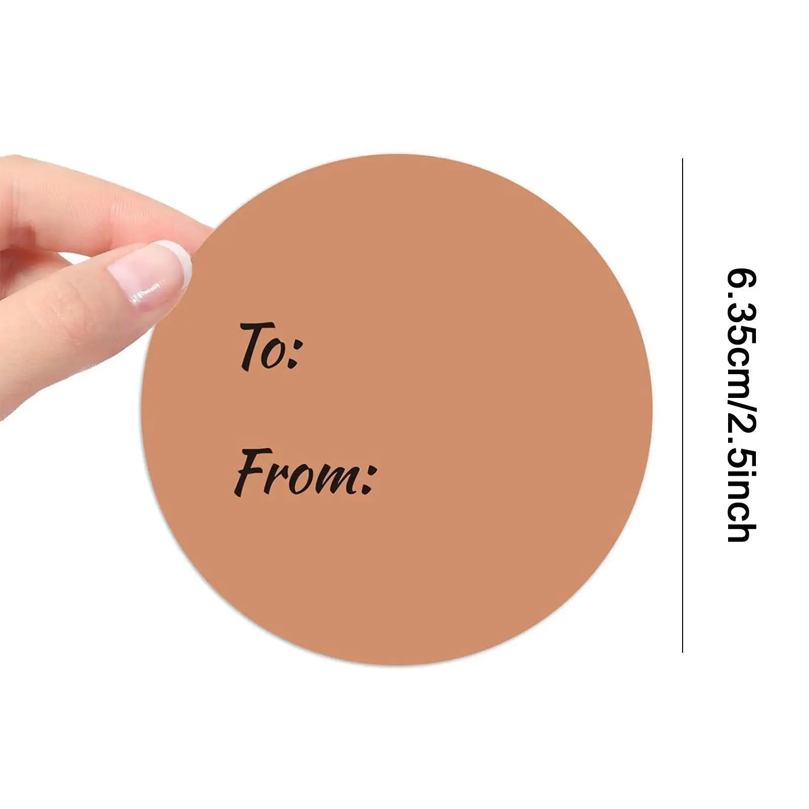 

300 Pieces Gift Labels 6.35 cm to from Labels for Parties Birthday Holiday