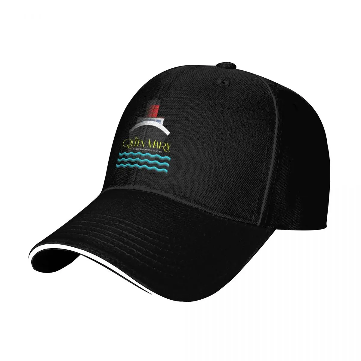 The Queen Mary - Where Elegance Is Timeless \t Baseball Cap Men Women Casual Summer Sport Sun Cap