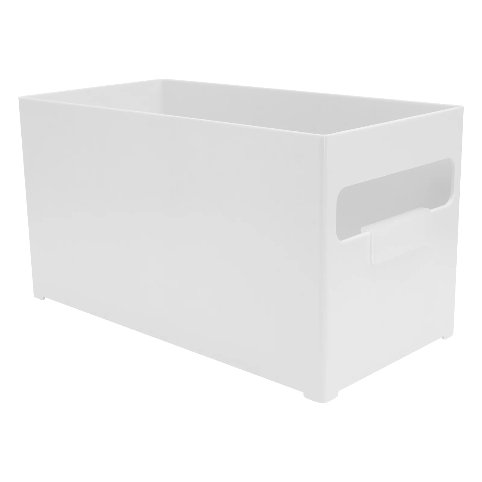 

1pc Stackable Storage Box Plastic Organizer Desktop Container Home Sundries Holder Space-Saving For Underwear