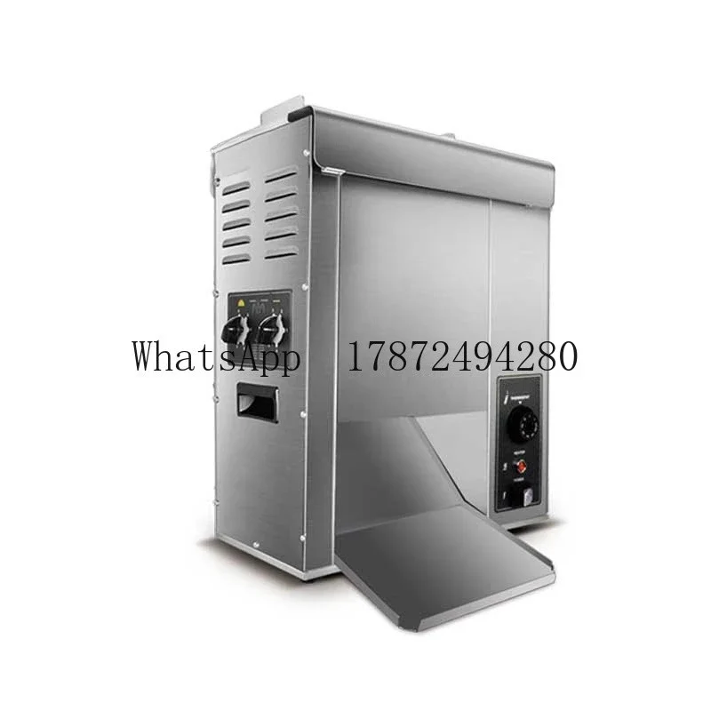 Automatic Vertical Hamburger Bun Toaster Machine, High-End Chain Type, Multi-Function Baking, 220V