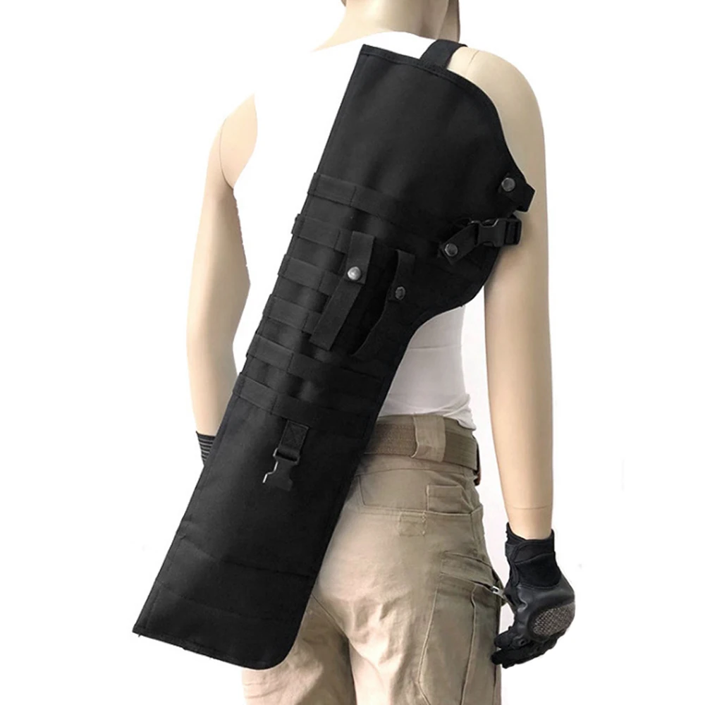 Tactical Shotgun Scabbard Rifle Storage Bag Short Barrel Gun Holster Pouch Shotgun Shoulder Bag Molle Rifle Sling Case