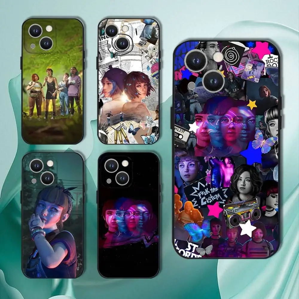 

Lost R-Records Bloom Rage Phone Case For iPhone 16,15,14,13,12,11,Pro,XS,Max,XR,Plus,E,SE4,Mini Black Soft Cover