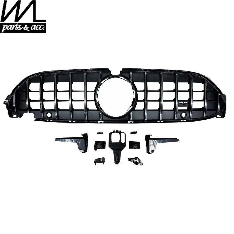 2024 New Grille Styling for Mercedes Benz CLE Class C236 Coupe W236 CLE260 CLE300 2024 GT Grille Front Bumper Mesh ABS Grills