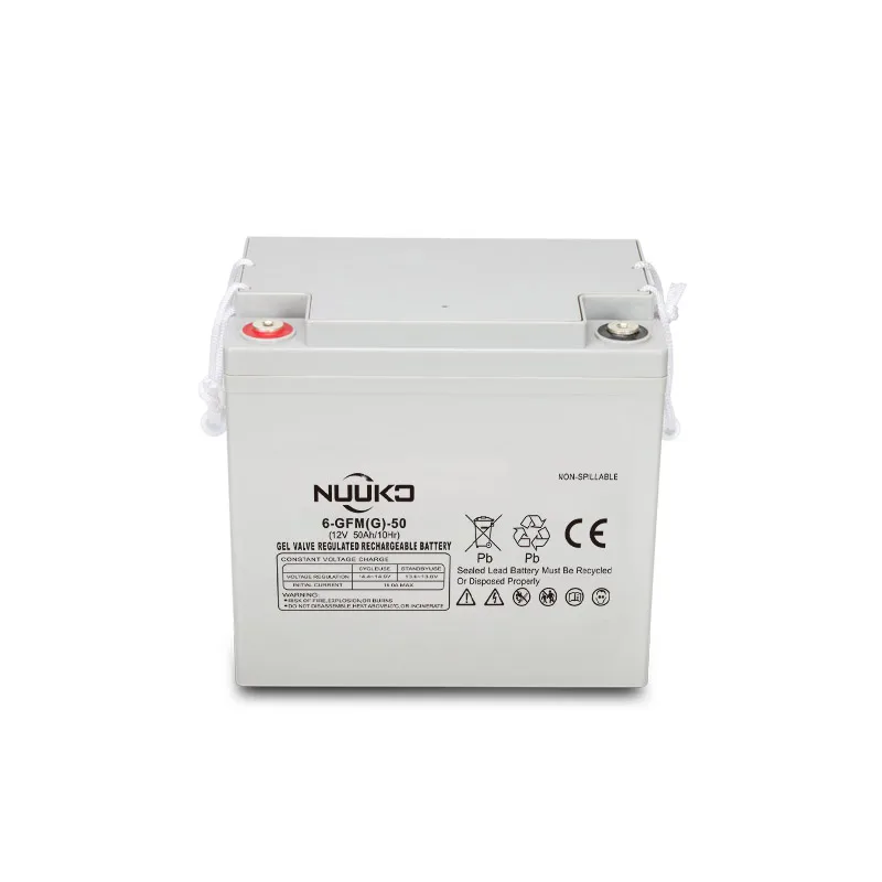 

NUUKO Gel Battery 12v 50ah 100ah 120ah 150ah 200ah 250ah Deep Cycle Lead Acid Batteries