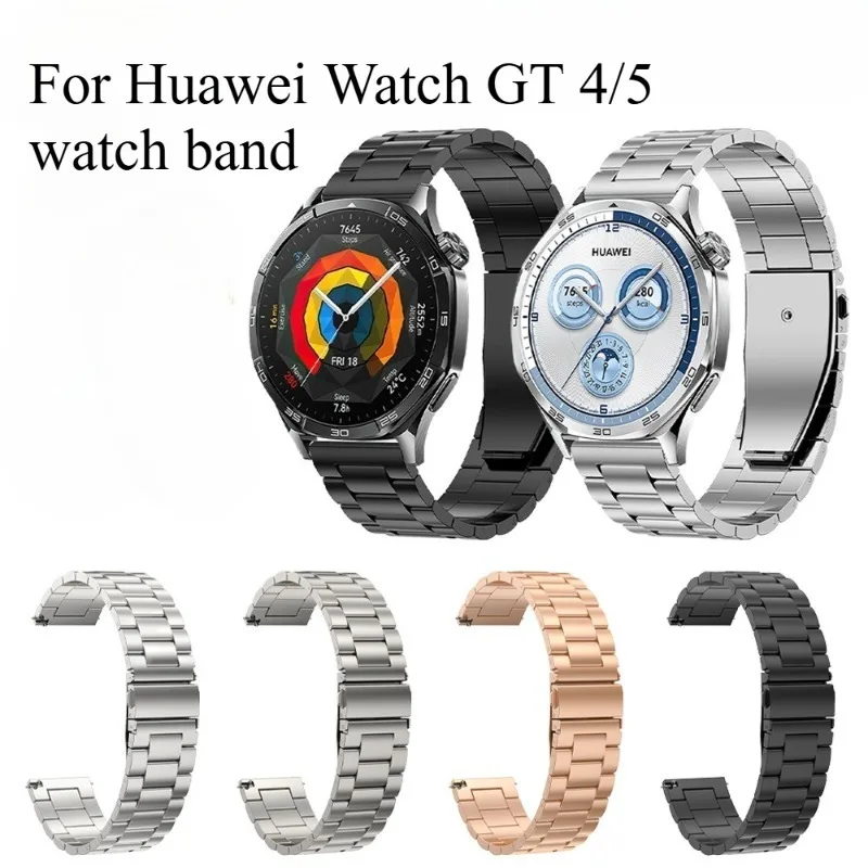 

Luxury Alloy Strap For Huawei Watch GT 5 / GT4 Metal Bracelet For Huawei Watch Business Band