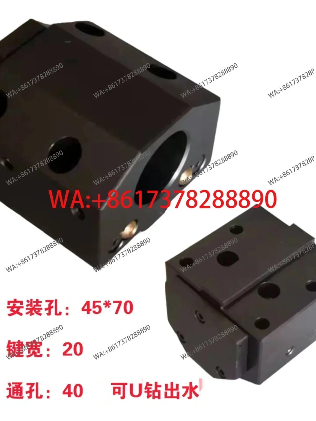 CNC tool holder Shenyang machine tool turret boring end face tool sleeve U-drill water jet cutter Inclined track lathe