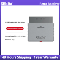 8Bitdo PS Retro Receiver For PS1/PS2/Windows System Compatible For Xbox Series/Xbox One/Switch Pro/PS5/PS4 Controller