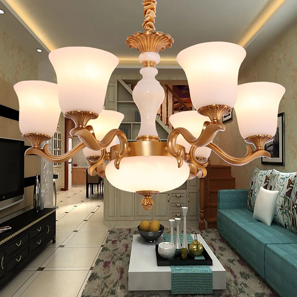 E27 Clear Glass Shade Cylinder Glass Shade Replacement Modern Elegant Style Pendant Lamp Shades Lighting Fixture Shade