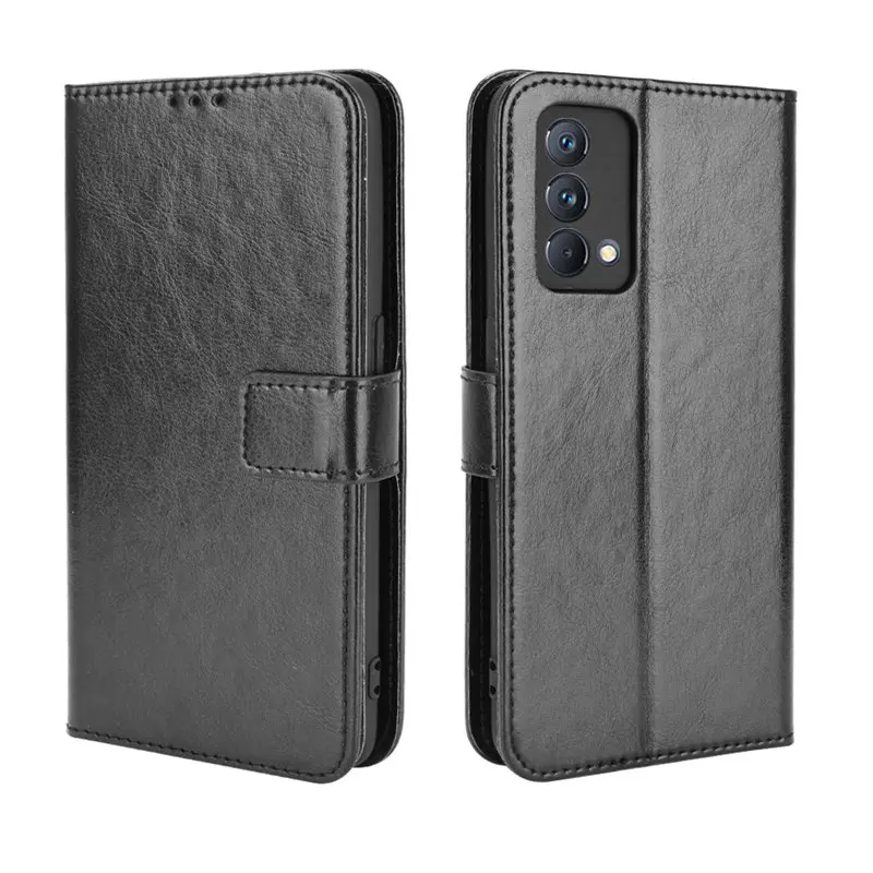 Realme GT Master Edition RMX3363 RMX3360 Case Book Wallet Vintage Slim Magnetic Leather Flip Cover Case for Realme GT Master 5G