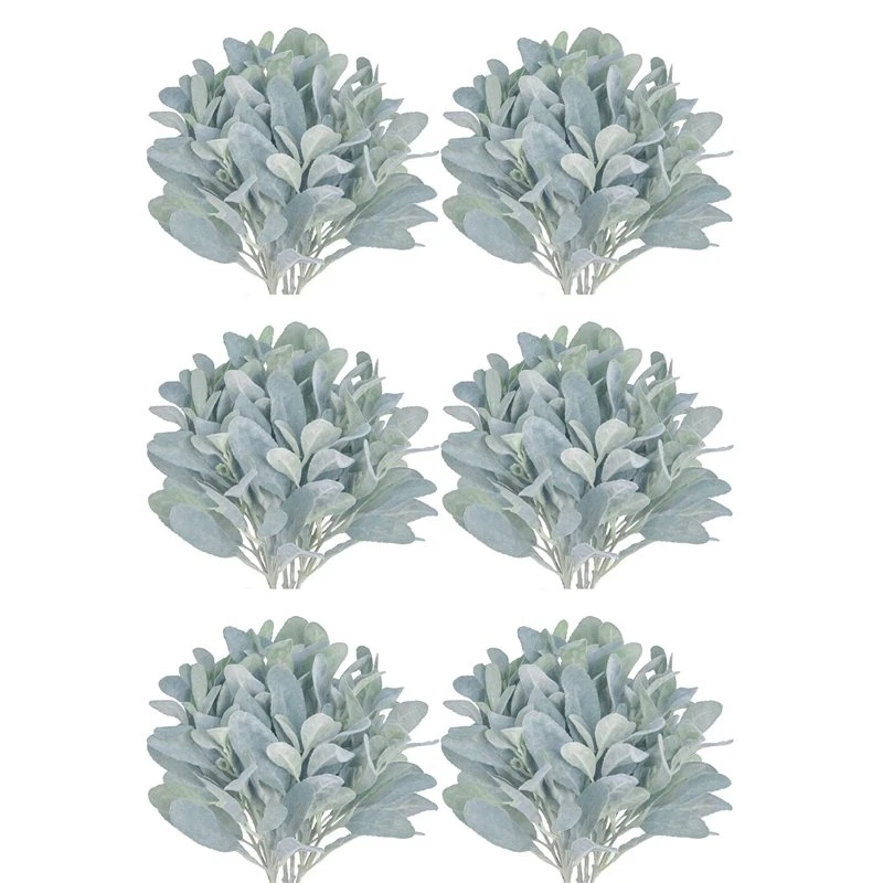 tiges-d'oreilles-de-mouton-artificielles-30-pieces-verdure-artificielle-floquee-feuilles-d'oreilles-de-lapin-artificielles-pour-la-maison-mariage-bricolage
