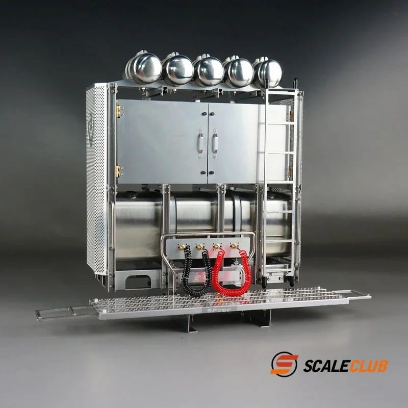 Scaleclub 1/14 Heavy Drag Tractor Equipment Rack Universal  For Tamiya  Scania 770S MAN Benz VOLVO RC Trailer Tipper Car Parts