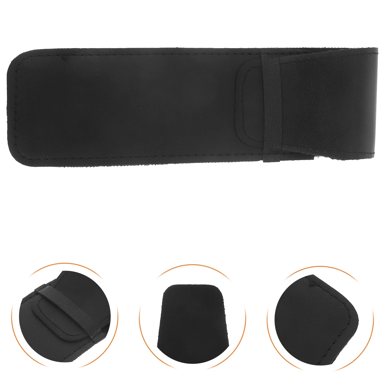 

4pcs Manual Razor Cover Razor Cover Portable Bag Shaver Storage Case Black Men Accessory Storage Travel