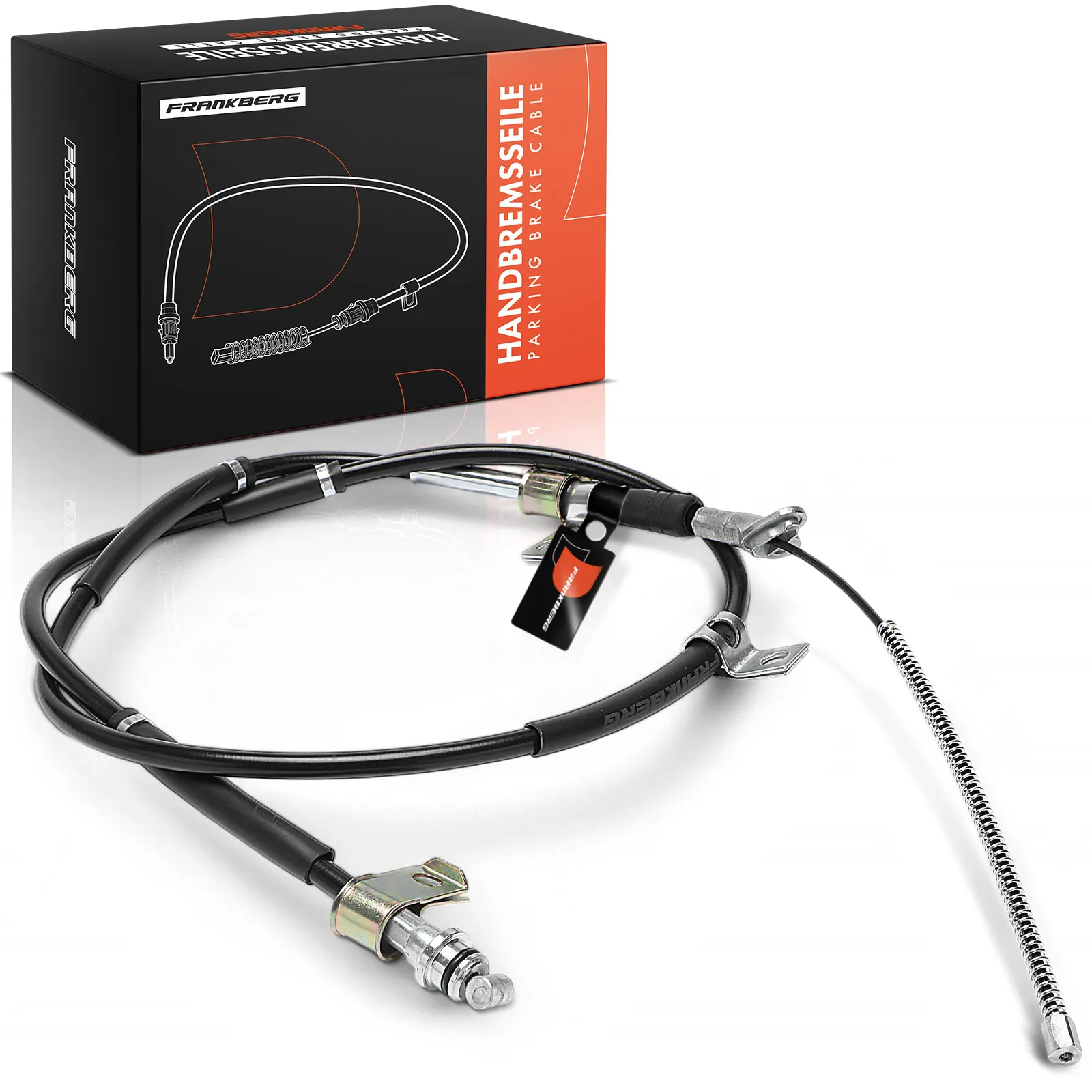Frankberg 1x Kabel Parkeerrem Achteras Rechts voor Suzuki Grand Vitara II JT TD TE Bj vanaf 2005 K10255 5440164 J00