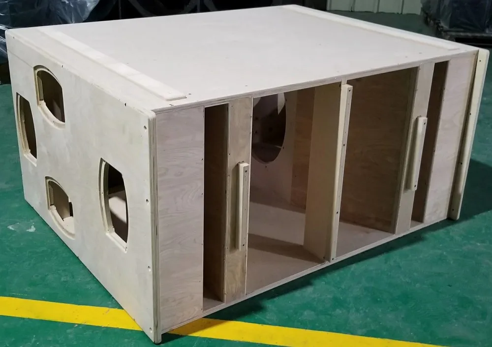 デュアル18インチ3000ワットプロフェッショナルハイパワー屋外ステージサブウーファーベーススピーカー