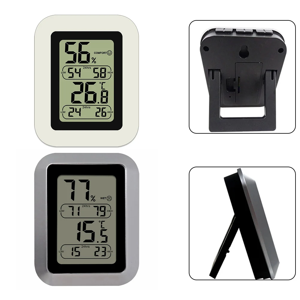 Digital Hygrometer Thermometer Indoor Outdoor For Temperature Humidity Meter For Home Garden Greenhouse Room Monitoring Tool