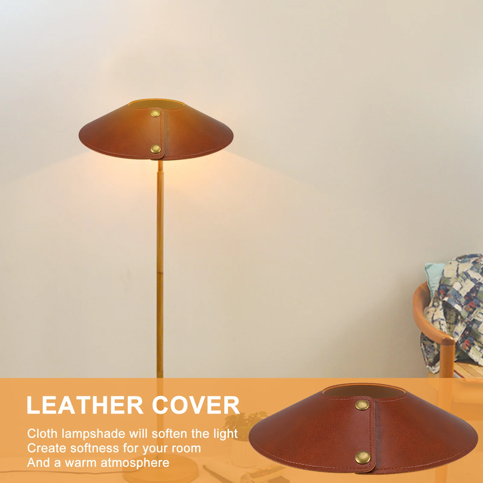 

1Pcs Lampshade Environmentally Friendly Removable Light Shade for Dining Kitchen Bedroom Bar Light Cover