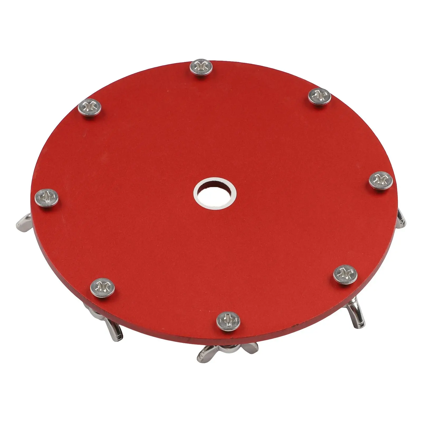 

Aluminum Grounding Grid Plate Compact Antenna Portable Shortwave Antenna 2.4 Mm Terminal Wire Hole Enhanced Signal Quality